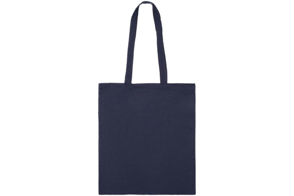 Холщовая сумка Basic 105, темно-синяя