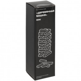 Игра «Деревянная башня мини», красная