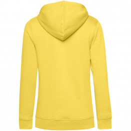Толстовка с капюшоном женская BNC Inspire (Organic), желтая