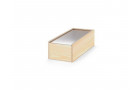 Деревянная коробка BOXIE CLEAR M, натуральный темный