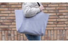 Большая сумка-шоппер Impact из переработанного неокрашенного канваса AWARE™, 240 г/м²