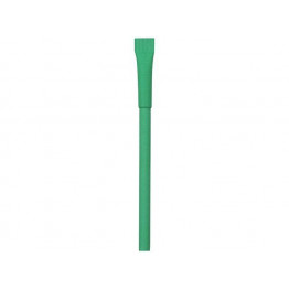 Ручка картонная с колпачком Recycled, нефритовый