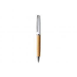 Ручка шариковая ALTON из натуральной пробки и металла, натуральный/серебристый