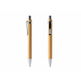 Ручка шариковая DAVOS из бамбука, бежевый