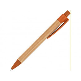 Шариковая ручка STOA с бамбуковым корпусом, оранжевый