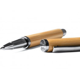 Ручка-роллер PIRGO из бамбука, натруальный