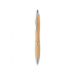 Шариковая ручка SAGANO из бамбука, серебристый