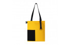 Шоппер Superbag Color (жёлтый с чёрным)