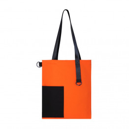 Шоппер Superbag Color (оранжевый с чёрным)