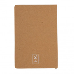 Блокнот FSC® в твердом переплете, A5