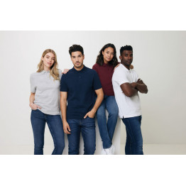 Рубашка поло Iqoniq Yosemite из переработанного хлопка-пике, унисекс, 220 г/м²