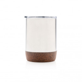 Вакуумная термокружка Cork из переработанной нержавеющей стали RCS, 180 мл