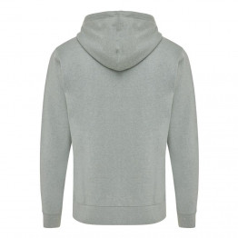 Худи на молнии Iqoniq Abisko из переработанного хлопка, унисекс, 340 г/м²