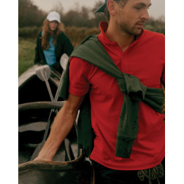 Рубашка поло Iqoniq Yosemite из переработанного хлопка-пике, унисекс, 220 г/м²