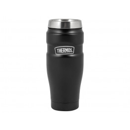 Кружка-термос из нерж. стали тм THERMOS SK1005BK (Matte Black) 0.47L, черный
