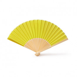 Ручной веер LIDIA жёлтый