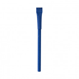 Ручка картонная Greta с колпачком, синяя