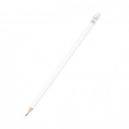 Карандаш с цветным корпусом Largo, белый