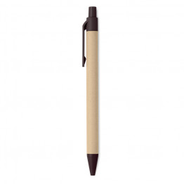 Ручка из картона и кофе