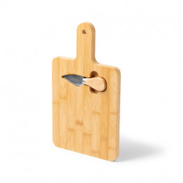 Разделочная доска из бамбука для сыра бри