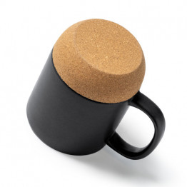 ROSELLA кружка из пробки BLACK