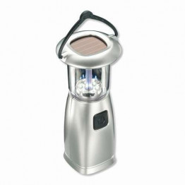 Фонарь кемпинговый динамо/на солнечных батареях