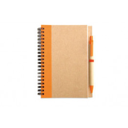 Блокнот с ручкой