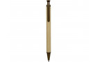 Ручка шариковая Эко, бежевый/коричневый